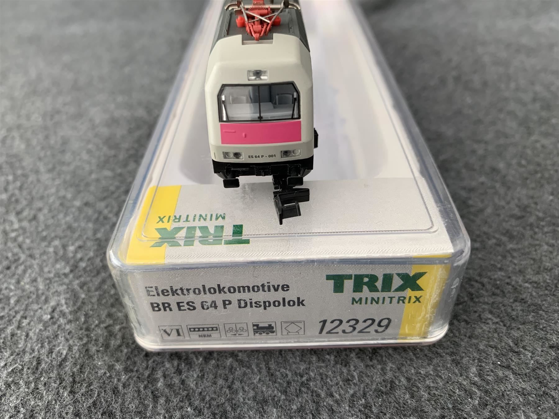 Trix Modelleisenbahnen: Minitrix 12329 lok ES64 Dispolok – Neu und originalverpackt aus Hauterive NE von eriamch 4