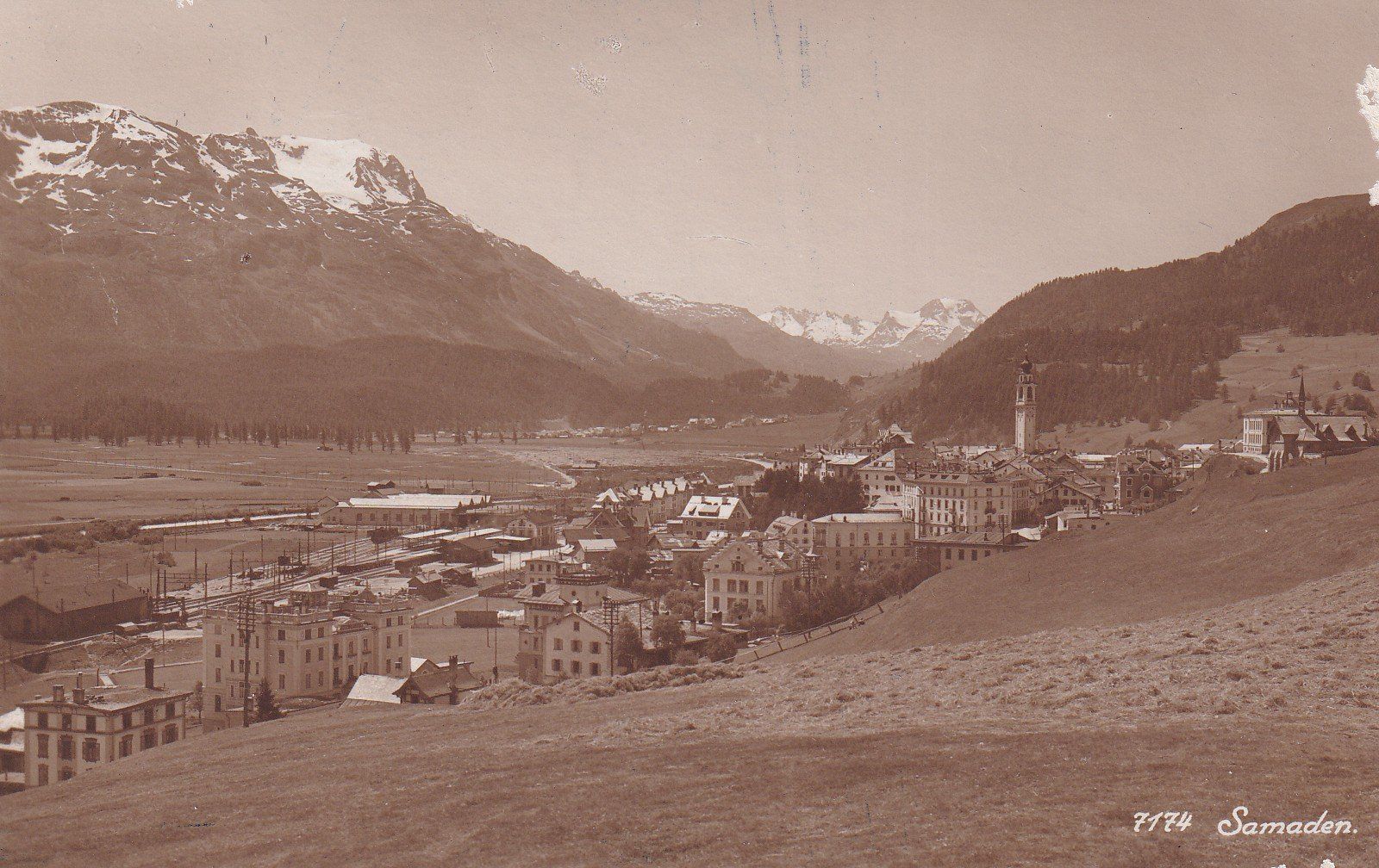 Cartes postales: Samaden – D'occasion à Cormoret par Pascalll2001