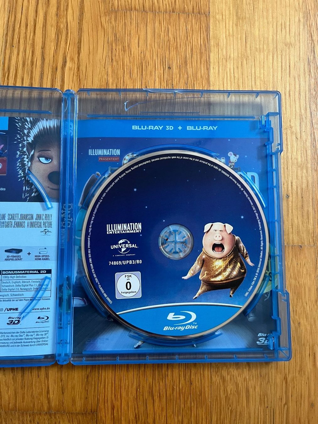 Alle DVDs: Blu-Ray "Sing" – Gebraucht aus Grosswangen von Vita500 2