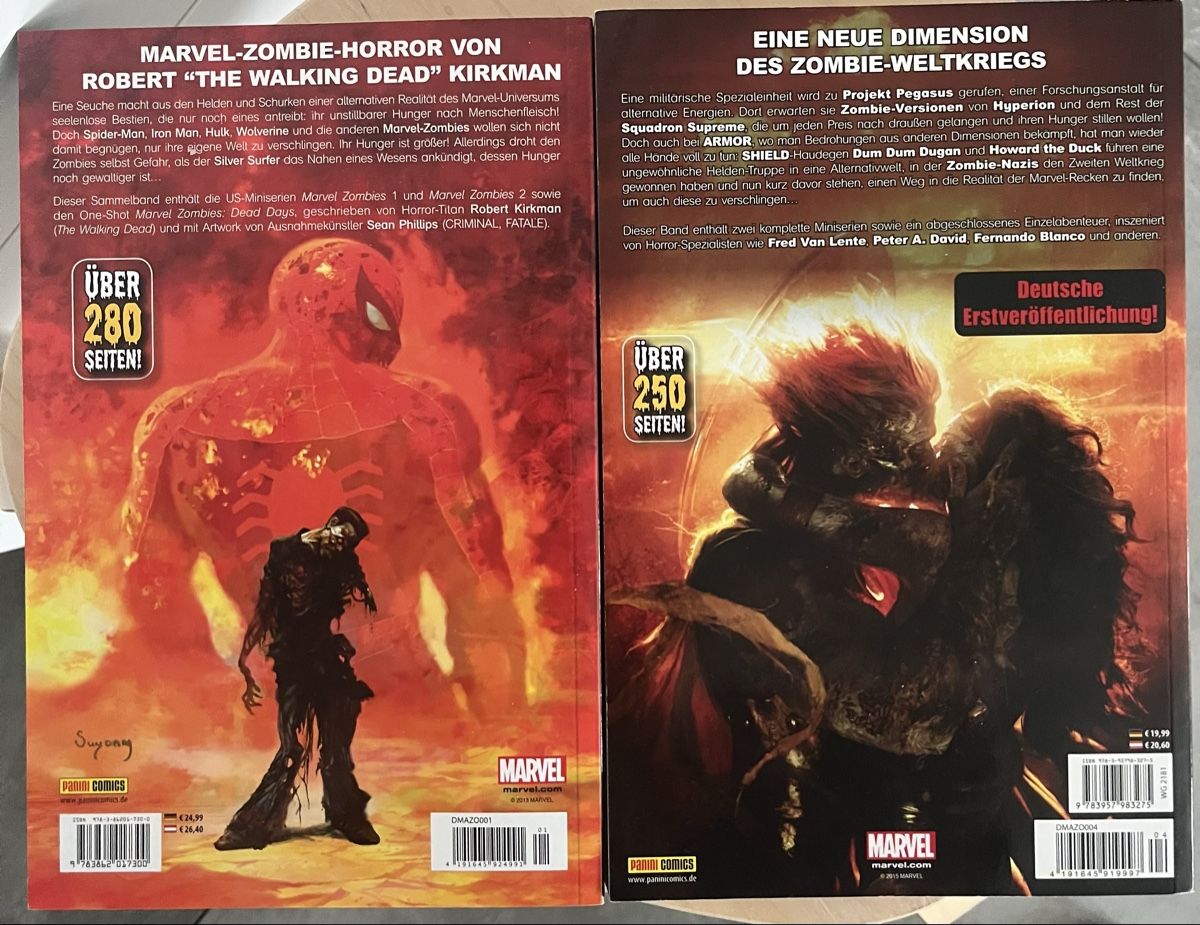 Fumetti: Marvel Zombie Collection 1&4 – Usato da Densbüren venduto da lana79 1
