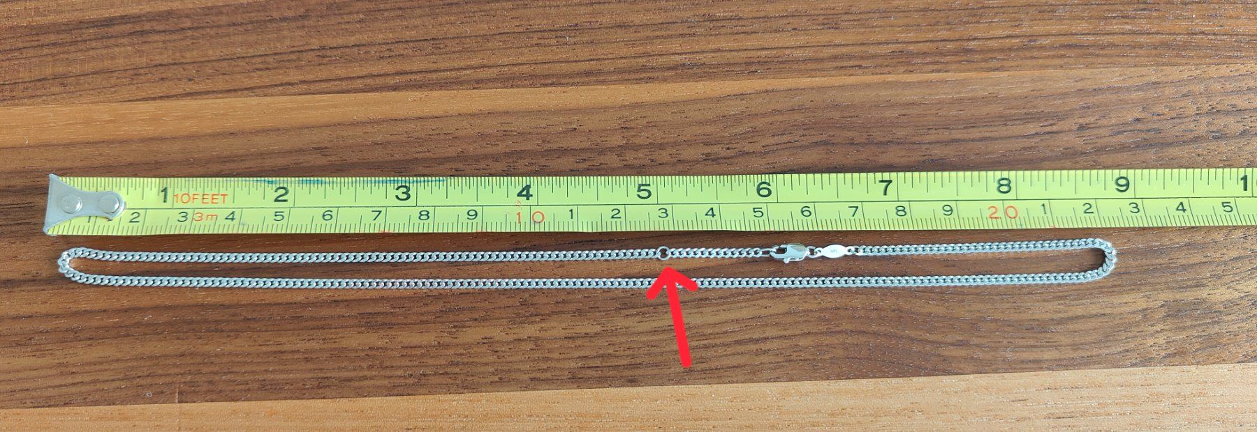 Catenine: Halskette, Pt950, Cuban Link, ca. 45cm – Nuovo e nell'imballaggio originale da Rümlang venduto da 21f 1