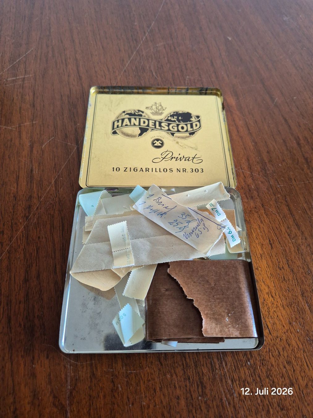 Altri Prodotti per fumatori: Vintage-Zigarillodose von Handelsgold – Usato da Bronschhofen venduto da mar_mjc9 1