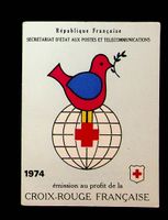 FRANCE  CARNET CROIX-ROUGE NEUF 1974 COTE 9 EUROS / U886