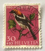 PRO JUVENTUTE  BRIEFMARKEN GESTEMPELT 