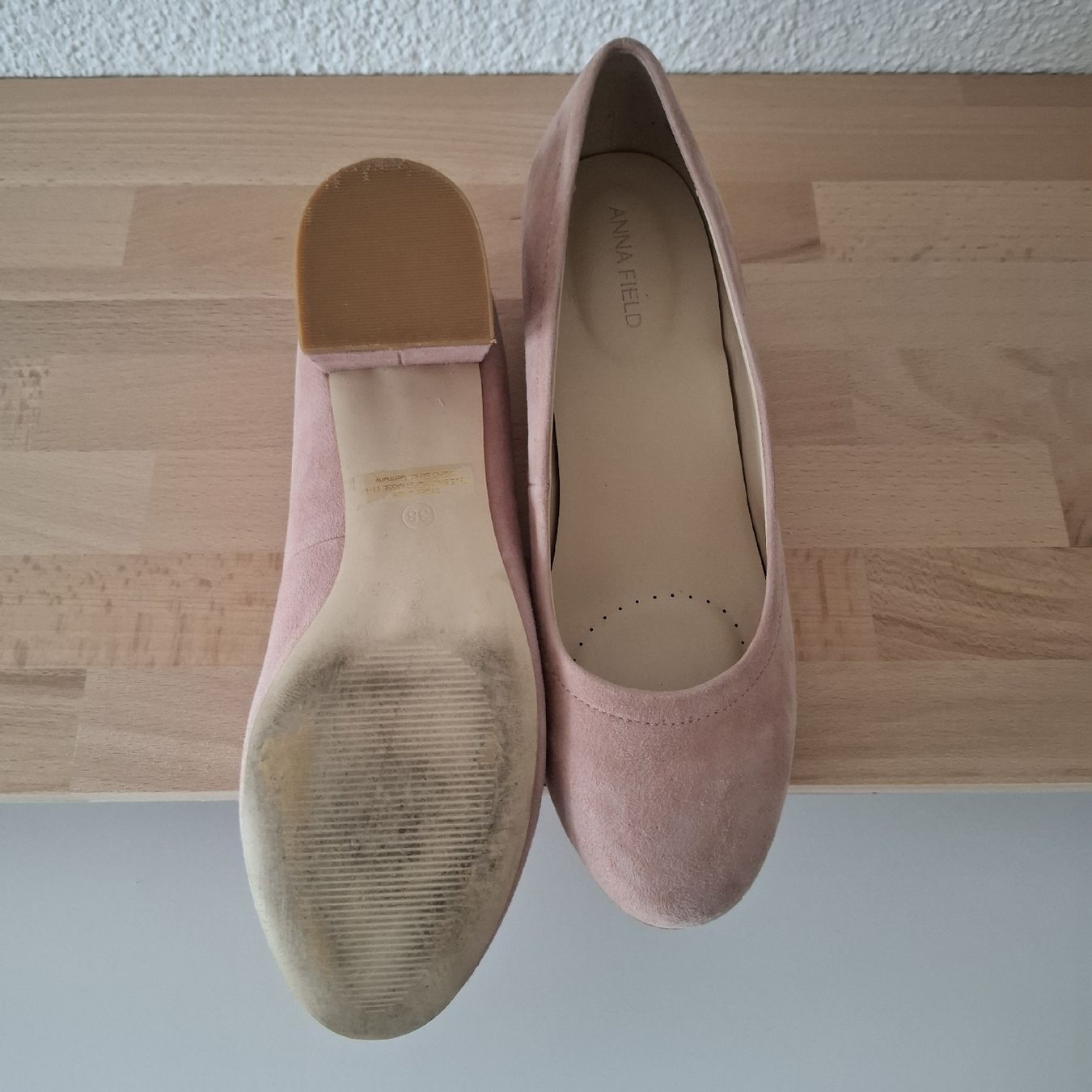 Anna Field Scarpe da donna: Anna Field Altrosa Wildleder Pumps, Gr. 38 – Nuovo (secondo la descrizione) da Emmen venduto da Tigerlady 5