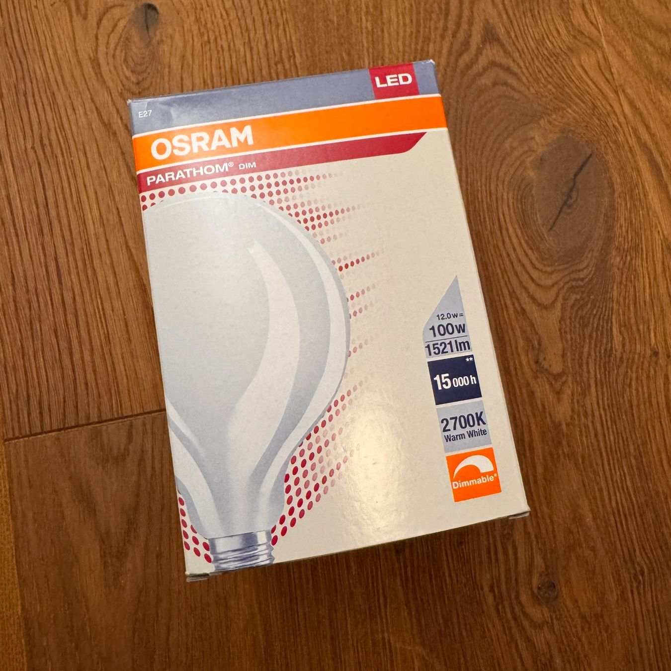 Osram Lampade: 2er Set OSRAM LED Lampe E27 warmweiss originalverpackt – Nuovo e nell'imballaggio originale da Balzers venduto da dassandro 1