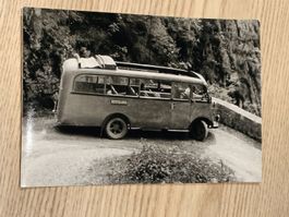 Echt Photo Karte / Postauto Reichenbach - Kiental ca. 1950