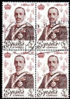SPANIEN 1978 KÖNIG ALFONSO XIII. GESTEMPELT - X82