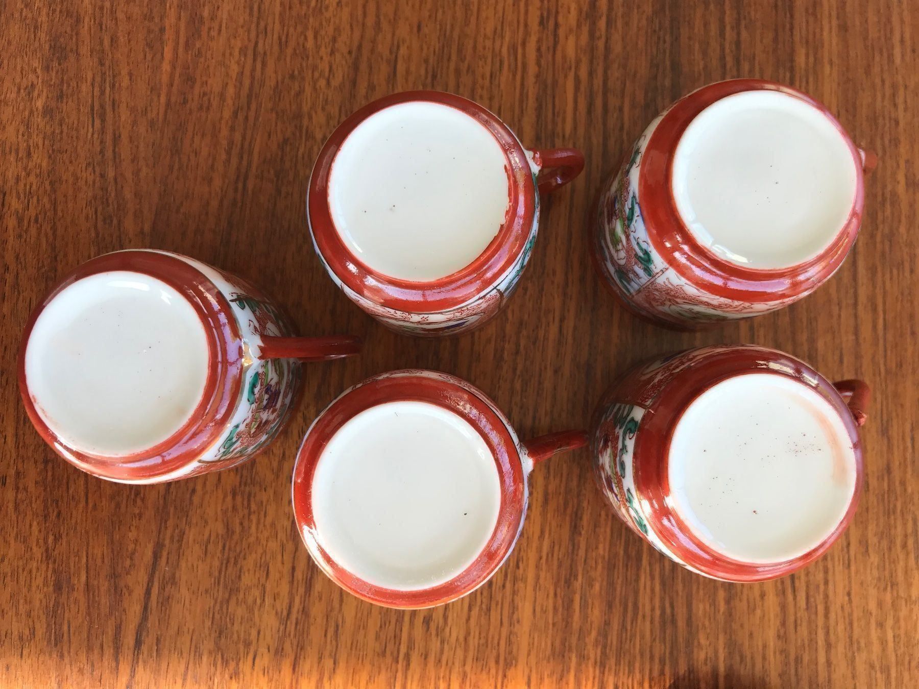 Set di piatti: Moriage Teeservice mit Geishalithophanie – Usato da niederbipp venduto da Esbenz 8