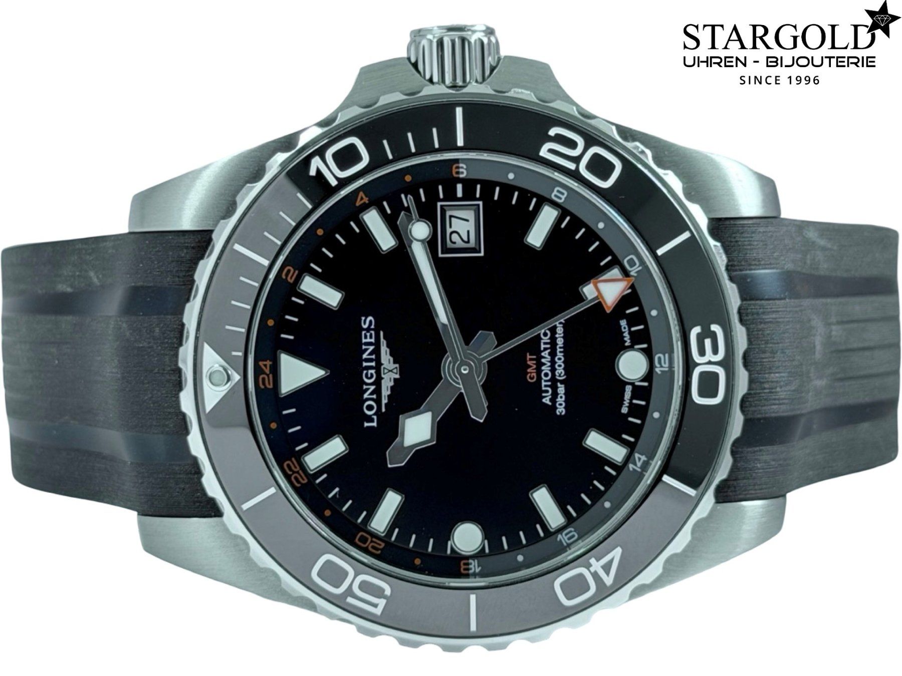 Longines Uhren: Longines HydroConquest GMT 41mm - L3.790.4.56.9 – Gebraucht aus Zürich von Stargold-Uhren 4