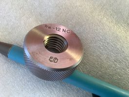 UNC 9/16“-12 Gewindelehrring Gut, von ESO Swiss