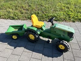 Kindertraktor John Deere mit Anhänger gebrauchter