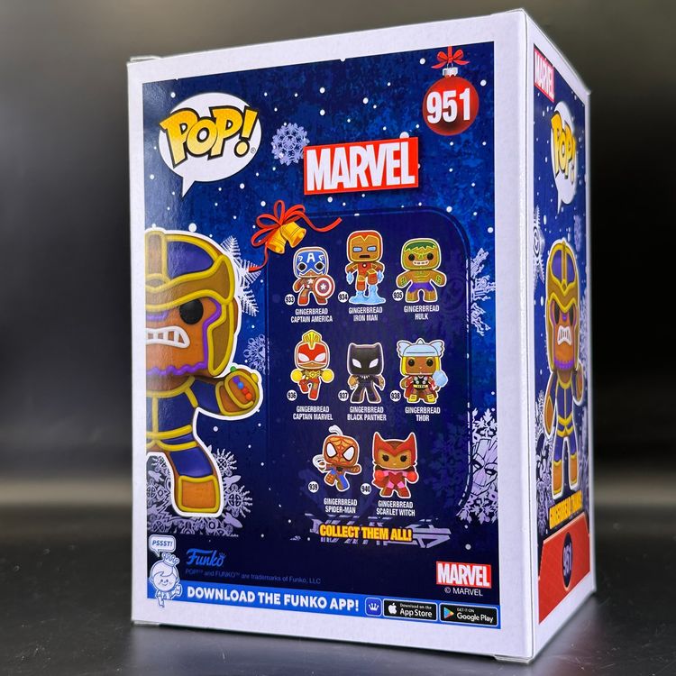 Funko Pop! Marvel Gingerbread Thanos 951 (Exclusive) (Gebraucht