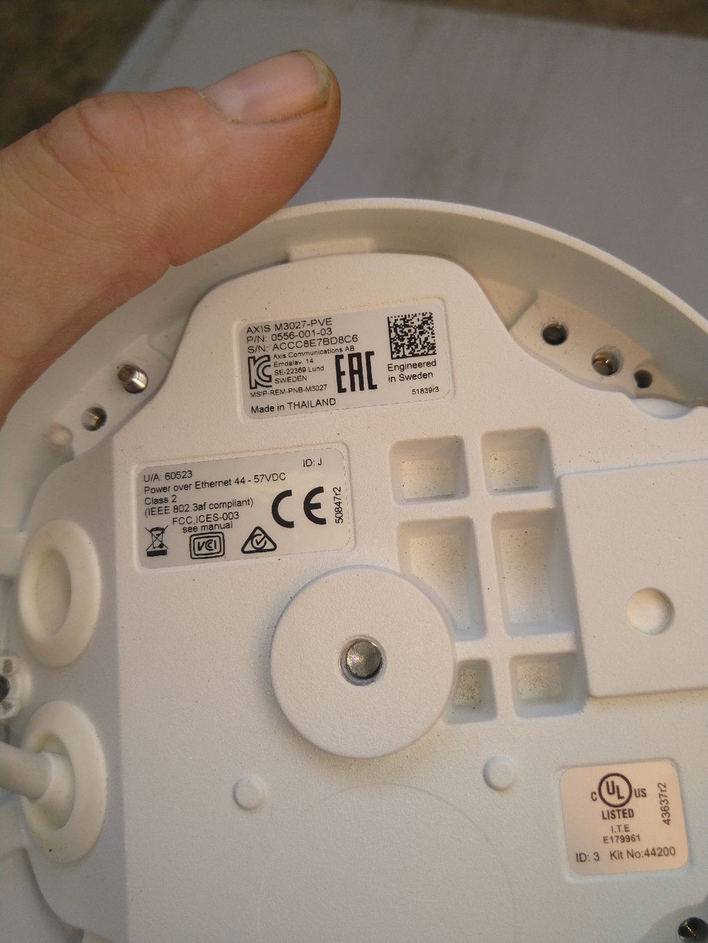 Netzwerkkamera Axis M3027-PVE weiss gebrauchter Zustand (Gebraucht) in ...