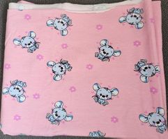 1m x 60cm Jersey-Stoff 95% Baumwolle 