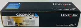 Original Lexmark C930/C935 High Yield cyan Toner, C930H2CG
