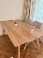 Esstisch Holzoptik 160x90 cm guter Zustand