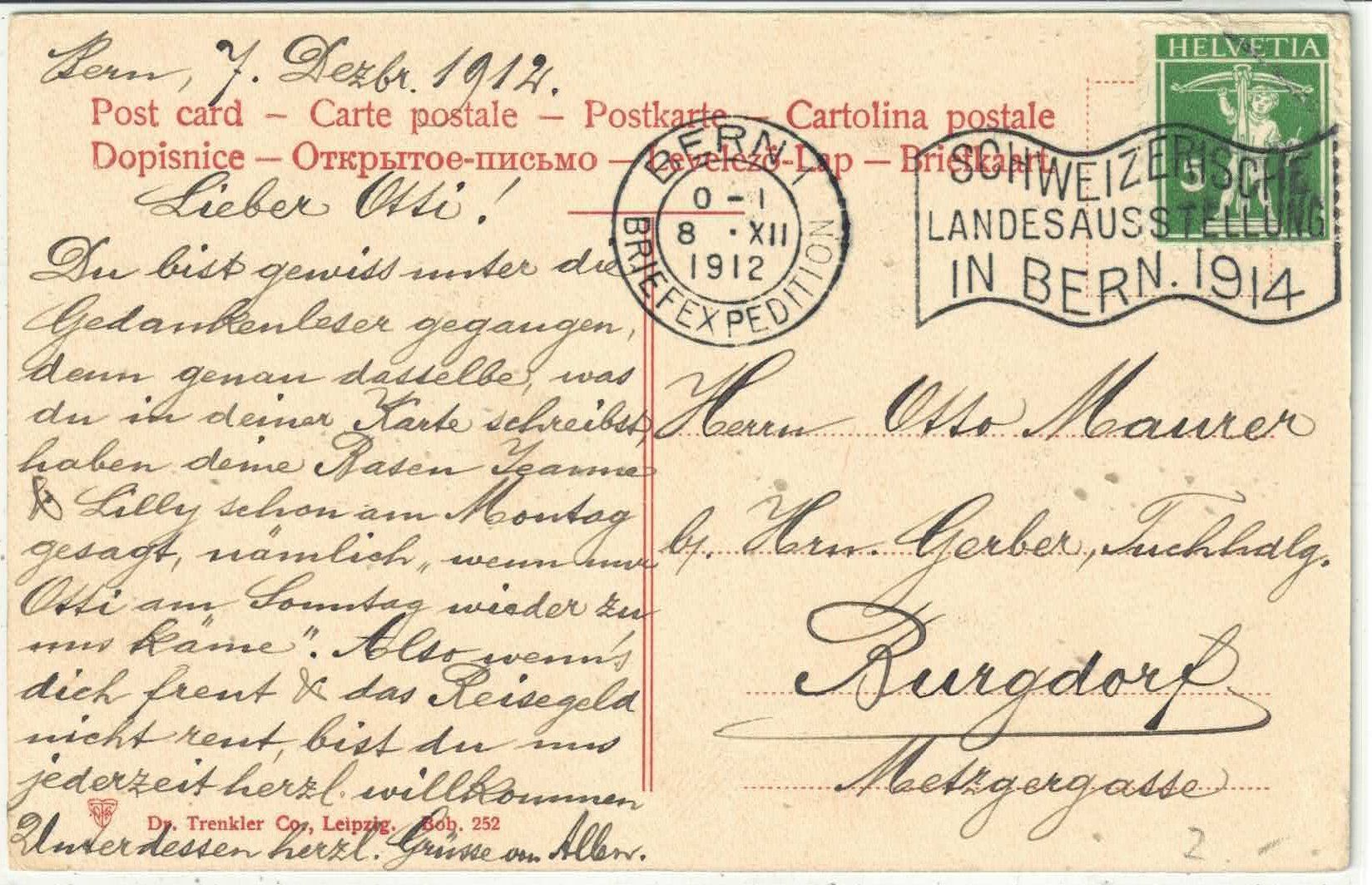 Cartoline postali: Bern - Bärengraben - animee – Usato da Ettingen venduto da Kartenplanet 1