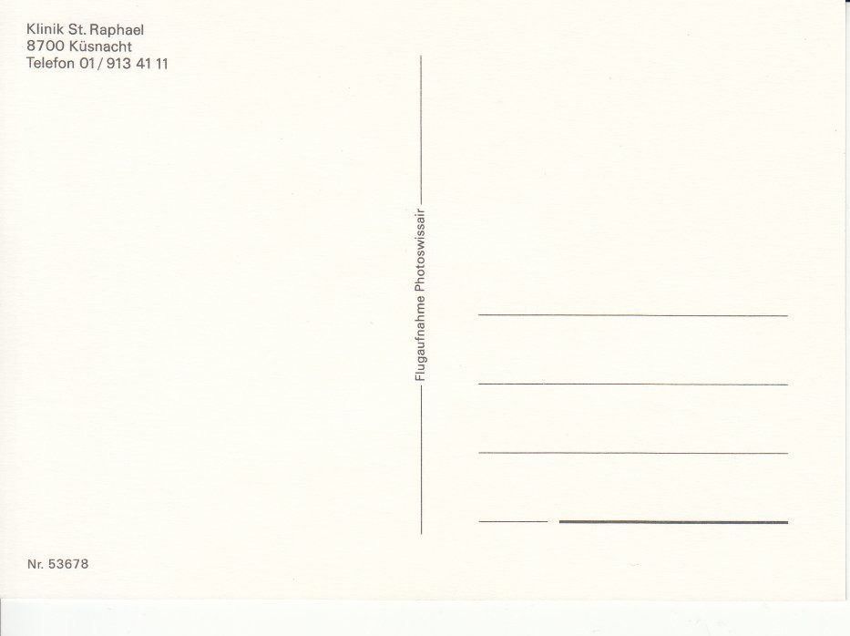 Cartoline postali: Küsnacht St. Raphael um 1995 – Usato da Bürglen TG venduto da StampGraf 1
