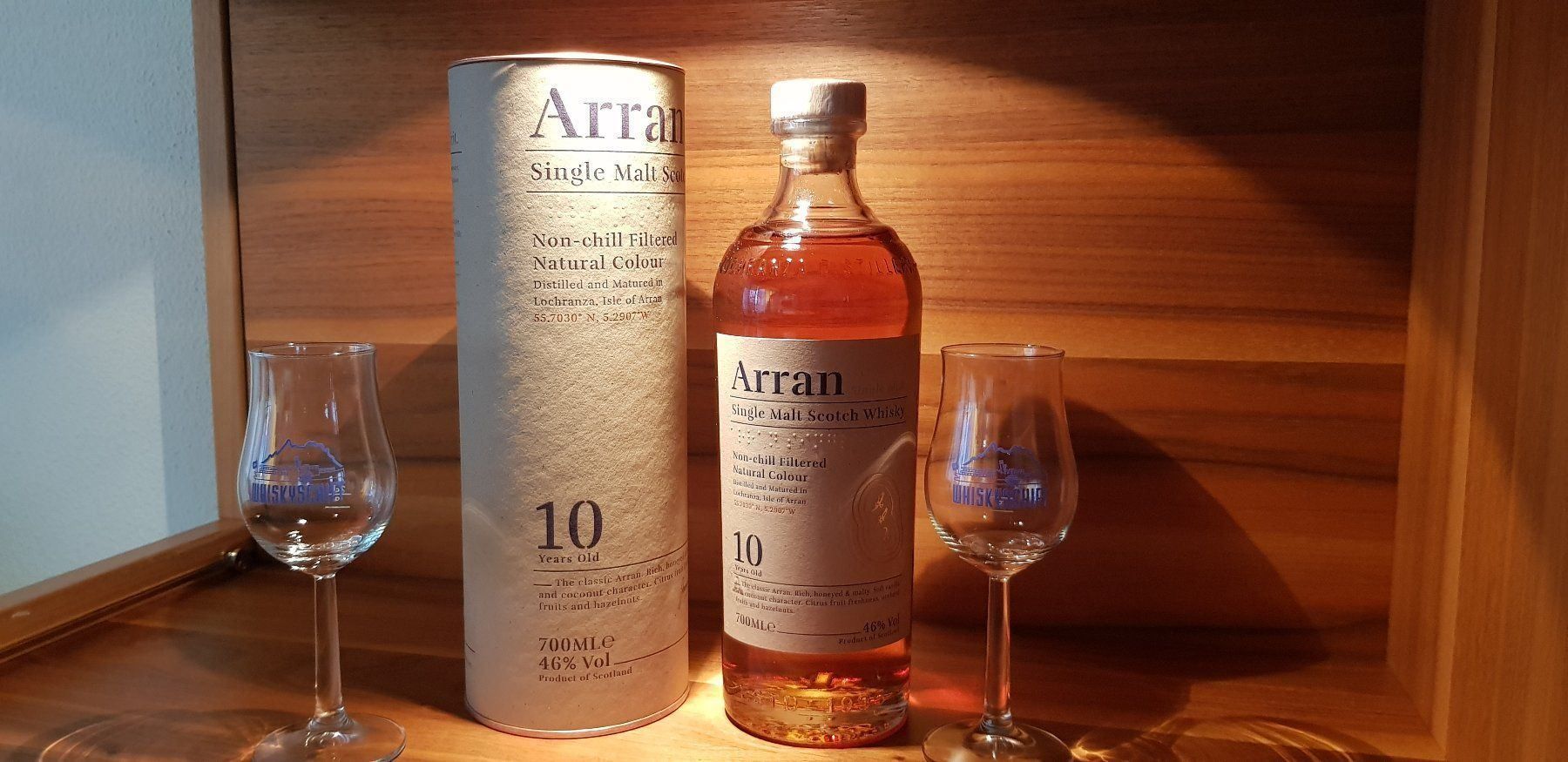 Arran Bevande alcoliche: Arran 10 Y Single Malt – Nuovo e nell'imballaggio originale da Buchrain venduto da bueri-hockey