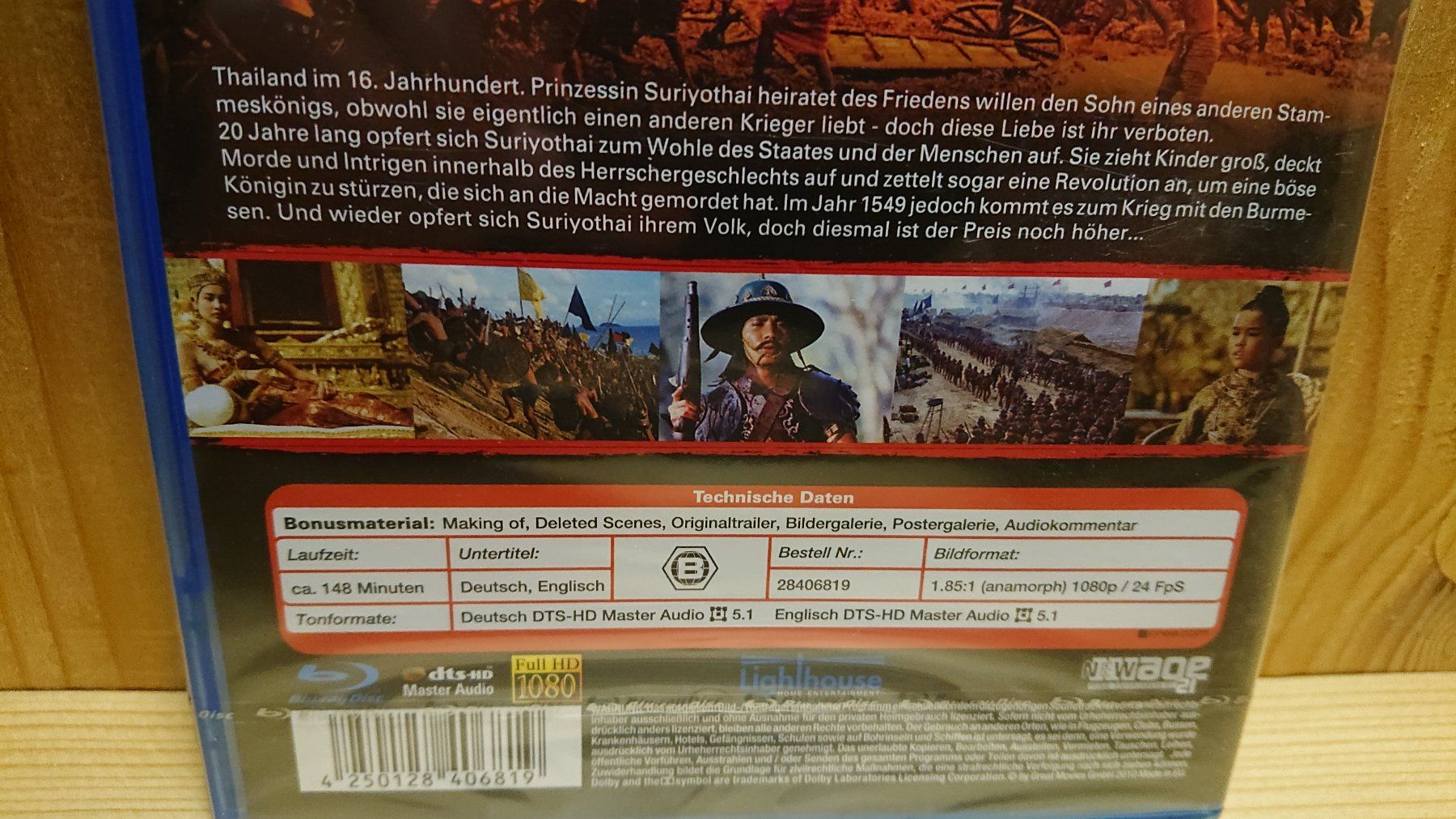 Tutti i DVDs: SURIYOTHAI Die Kriegsprinzessin Blu-Ray – Nuovo e nell'imballaggio originale da Wilderswil venduto da Exebub 2
