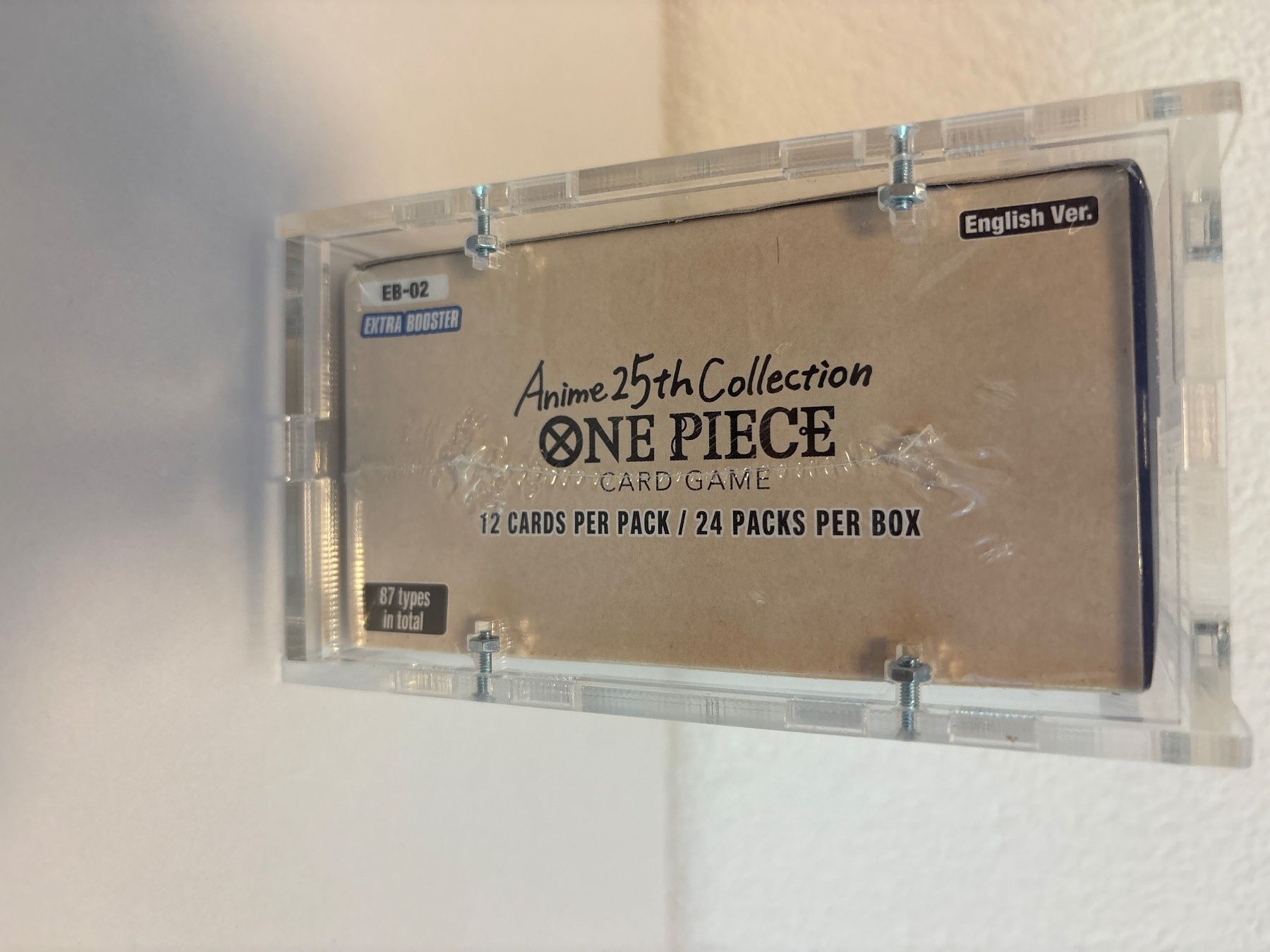 Bandai Sammelbilder & Trading cards: One Piece Card Game EB02 Display mit AcrylCase – Neu (gemäss Beschreibung) aus Wetzikon ZH von regula.mrk 1