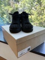 Christian Louboutin Lou Spikes Flat Suede Gr. 39 