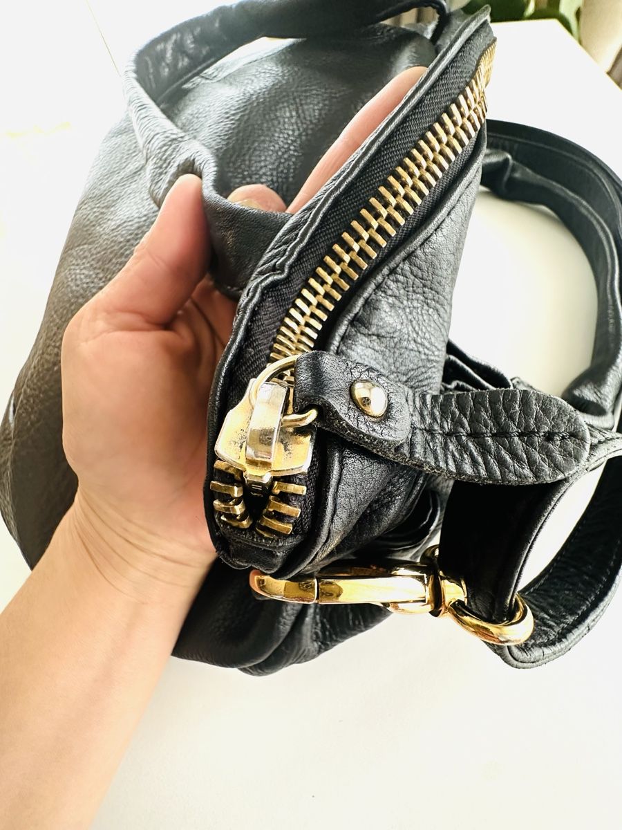 Borse da donna: DEL CONTE schwarze Leder Handtasche / Schultertasche – Usato da Zürich venduto da BLAU.blue 8