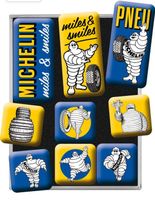 Michelin Logo Evolution Magnet Set 9teilig (Art. 83131)