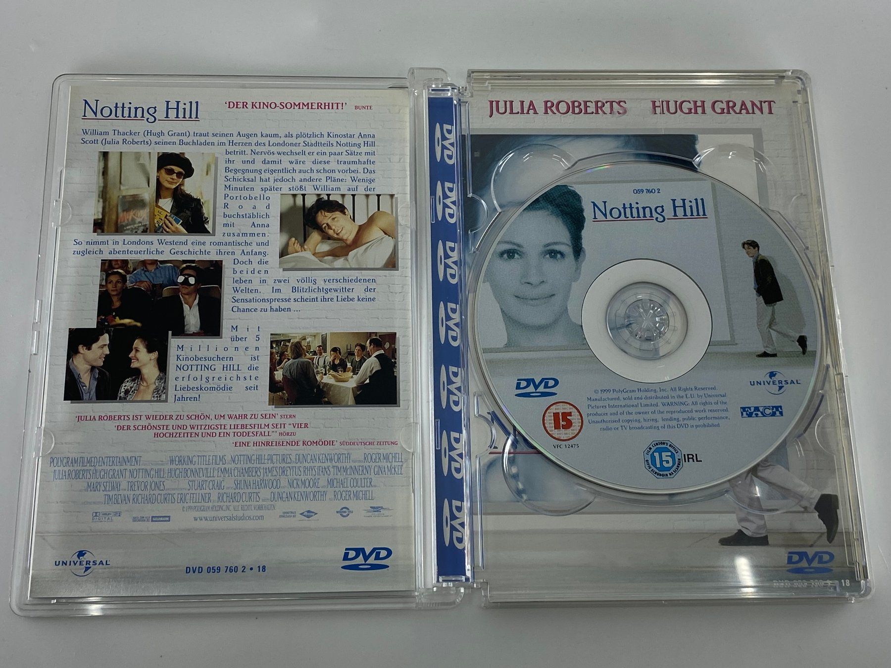 Tutti i DVDs: DVD -  Notting Hill – Usato da Langwiesen venduto da Restposten-24 1