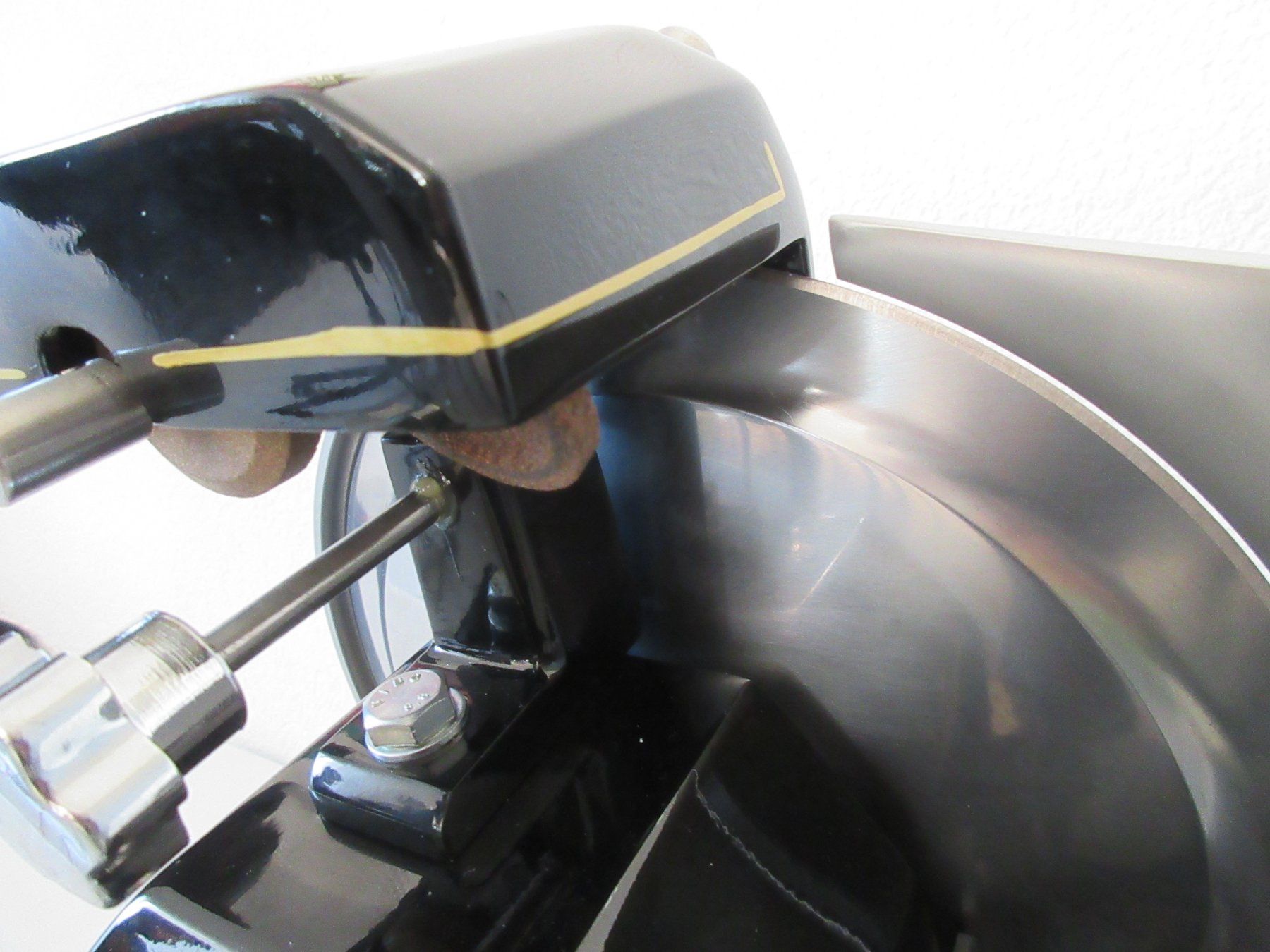Elettrodomestici da cucina: Trancheuse / Affettatrice Mistro GS 220 Spécial CE Nera – Nuovo e nell'imballaggio originale da Pfaeffikon-ZH venduto da Alea6 4