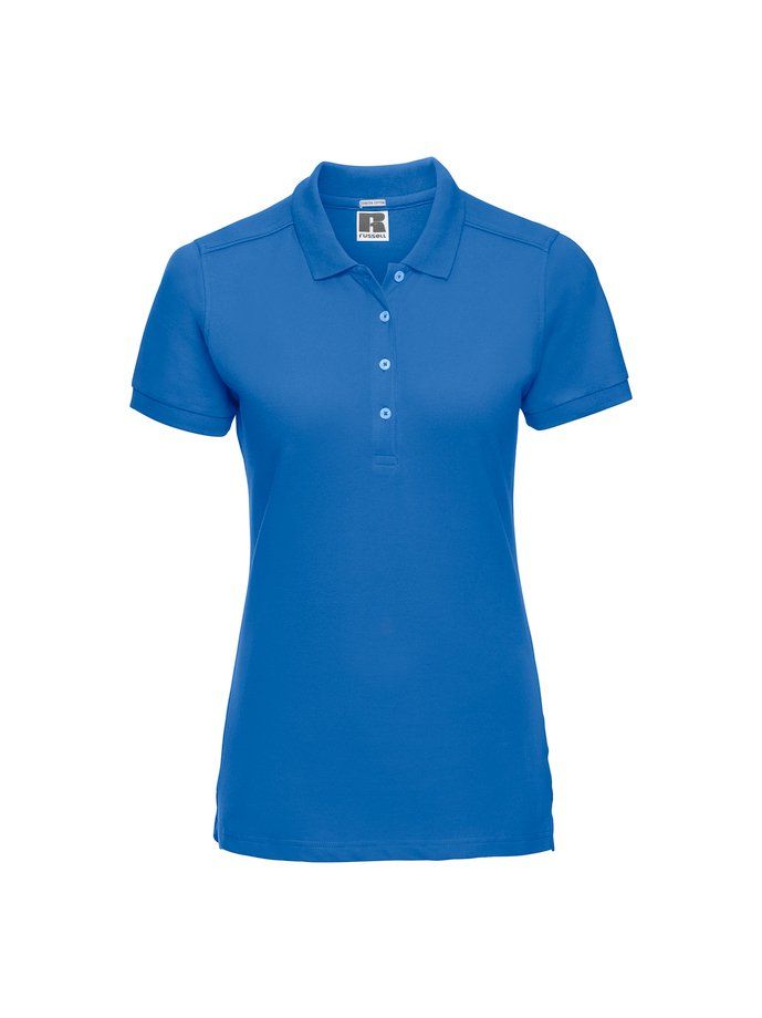 Magliette Polo: Damen Stretch Poloshirt Russell, XS – Nuovo e nell'imballaggio originale da Münchenbuchsee venduto da Monali