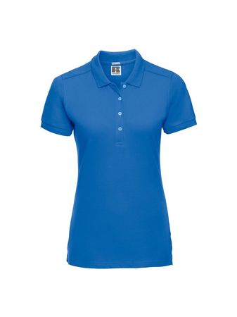 Damen Stretch Poloshirt Russell, XS
