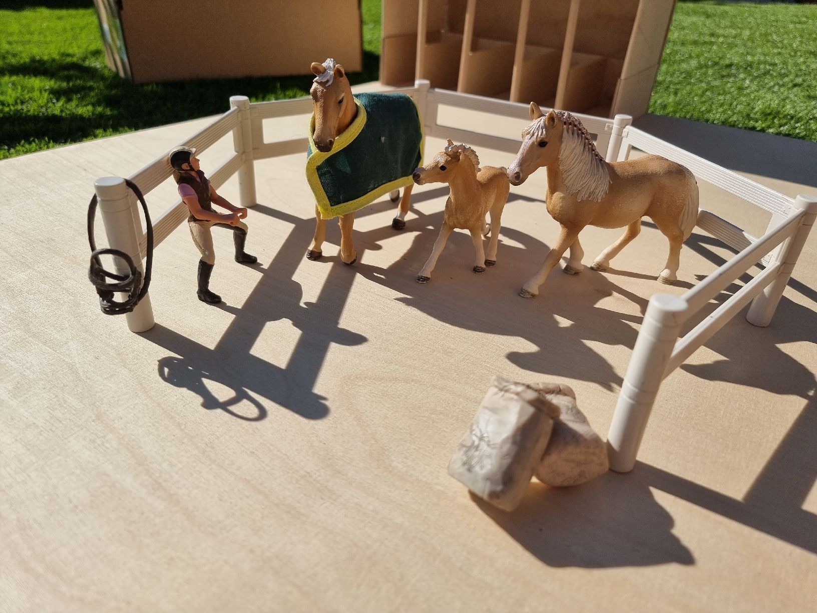 Schleich Giocattoli: Schleich Set "Familie Haflinger" – Usato da Ortschwaben venduto da Patrick1978 1