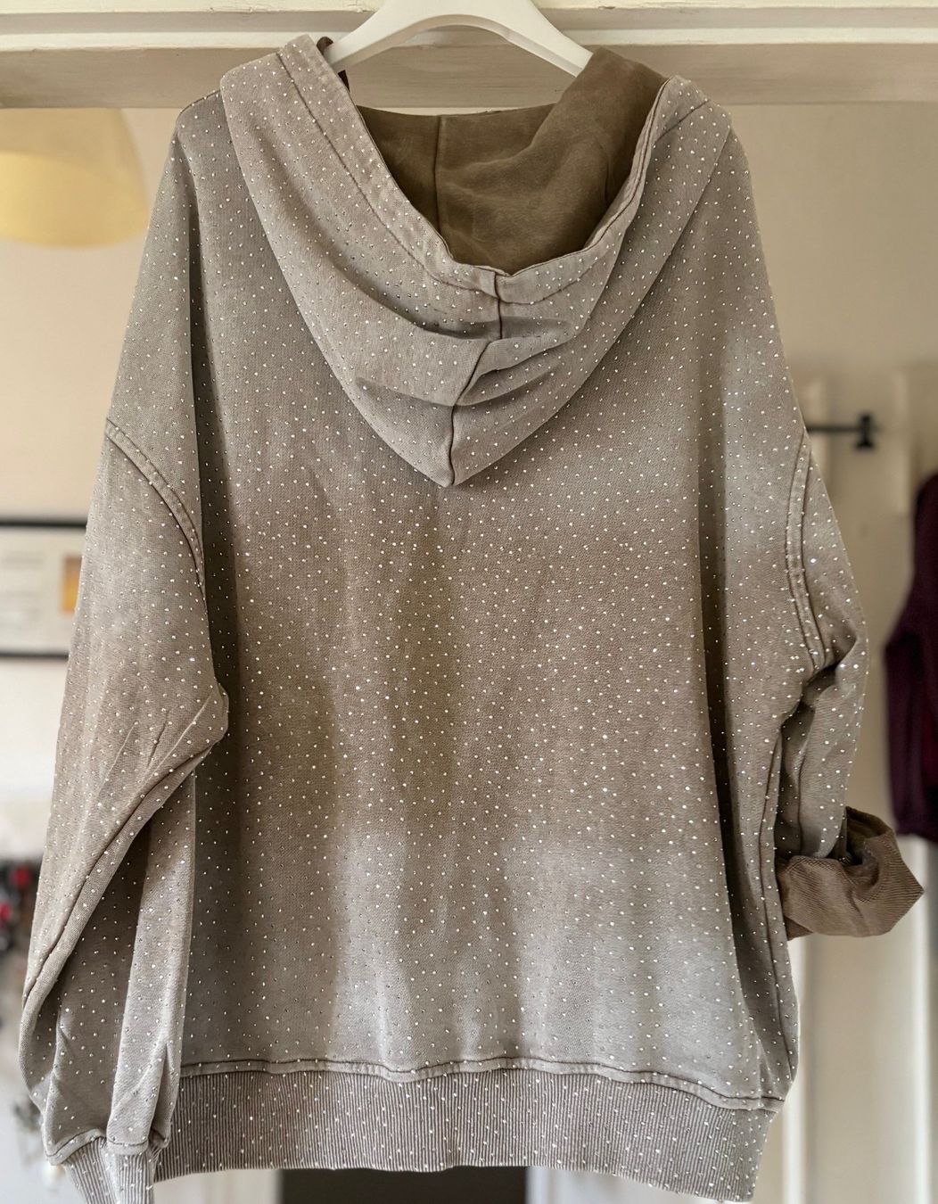 Pulls & Sweat-shirts: SWEAT-HOODIE MIXT COTON AVEC MICROSTRASS! M – Neuf avec emballage d'origine à Locarno par NicoNion 5
