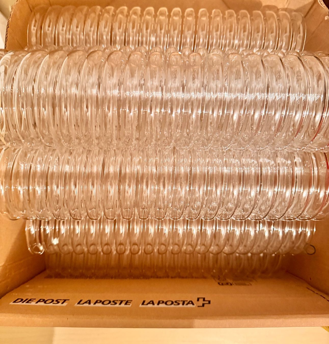 Gläser: Spiralrohr aus Glas 10 Stück – Neu (gemäss Beschreibung) aus Hermetschwil-Staffeln von Mobile2013 2