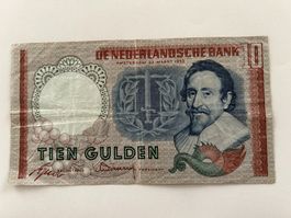 Niederlande (Holland) 1953, 10 Gulden