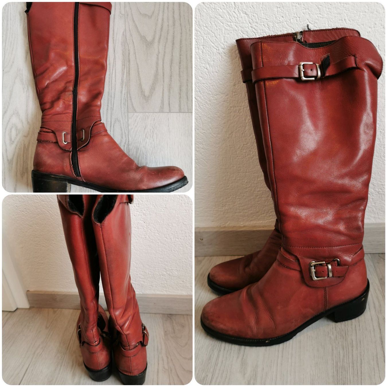 Scarpe da donna: Leder Damenstiefel Gr. 36 – Usato da Seuzach venduto da Tureda