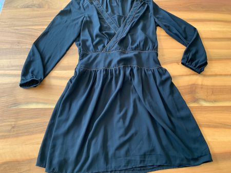 Tintoretto wunderschönes edles Abendkleid schwarz/Kupfer 36