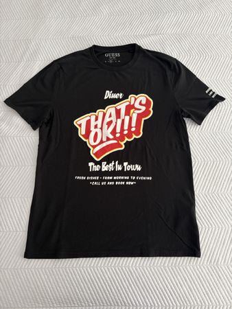 Guess T-Shirt Schwarz Grösse M
