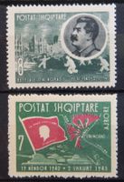 Albanien Kat. 725-726 ** 1963 Kat 20 Euro