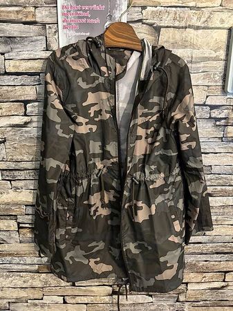 Regenjacke Gr. S military Look