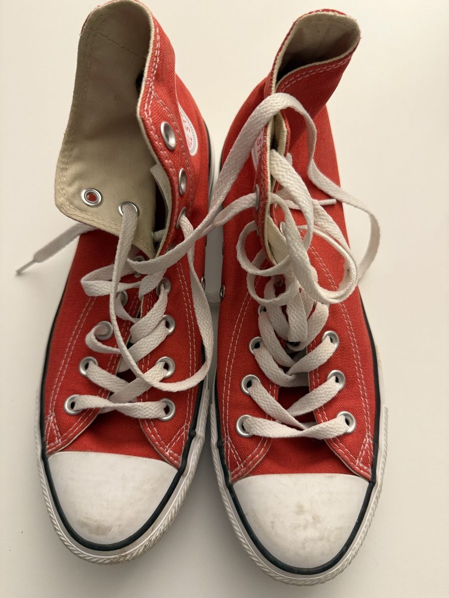 Scarpe da uomo: Converse Chuck Taylor All Star neu Gr. 7 1/2 rot – Usato da Zürich venduto da Jamezone 1