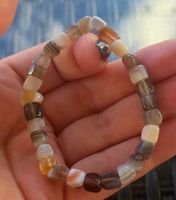 🖤🤍✨ Sardonyx-Achat Armband ✨🤍🖤 C 5.7mm