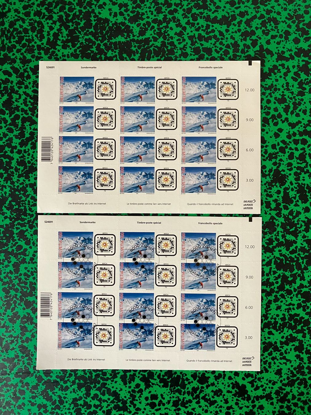 Alle Briefmarken: 2007 Die Briefmarke als Link im Internet – Neu (gemäss Beschreibung) aus Menzingen von Wlukas