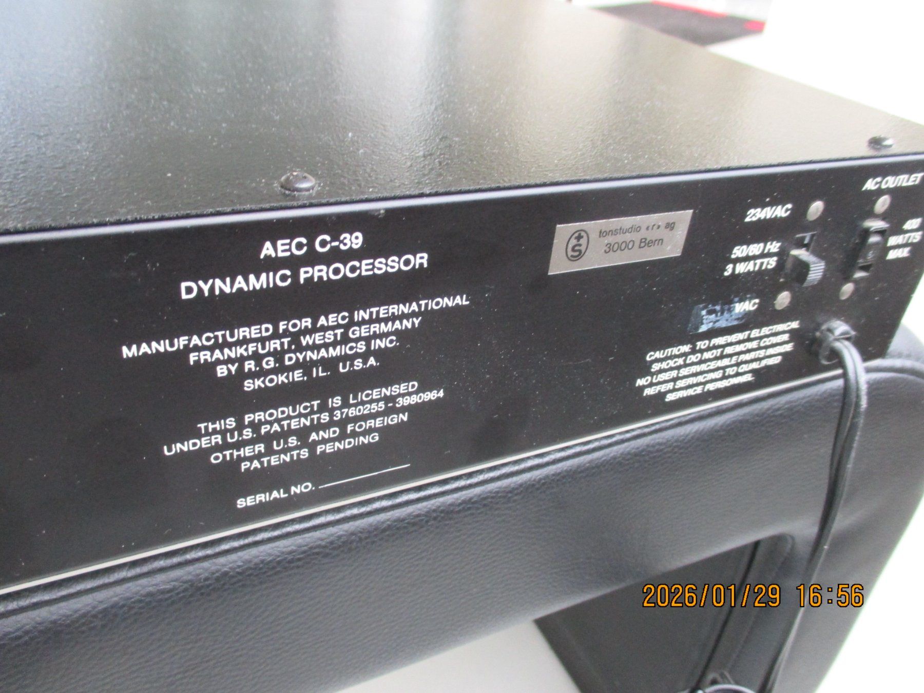 Strumenti musicali: RG Dynamic Processor C39 - Top Zustand - Schnäppchen! – Usato da Fislisbach venduto da silber60 6