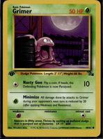 Grimer 48/62 Fossil 1st Edition