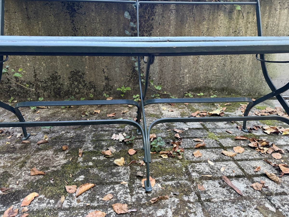 Set de table et chaises: Vintage Gartenmöbel – D'occasion à Biel/Bienne par walterwhite02 4