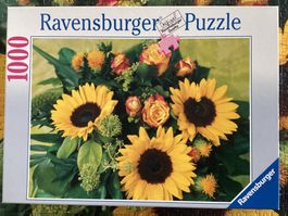 Puzzle Ravensburger Sommerlicher Blumenstrauss 1000 Teile