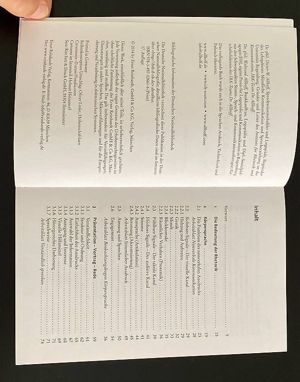Bücher: Buch: Rhetorik und Kommunikation – Gebraucht aus Buchs AG von tam_k2nj 2